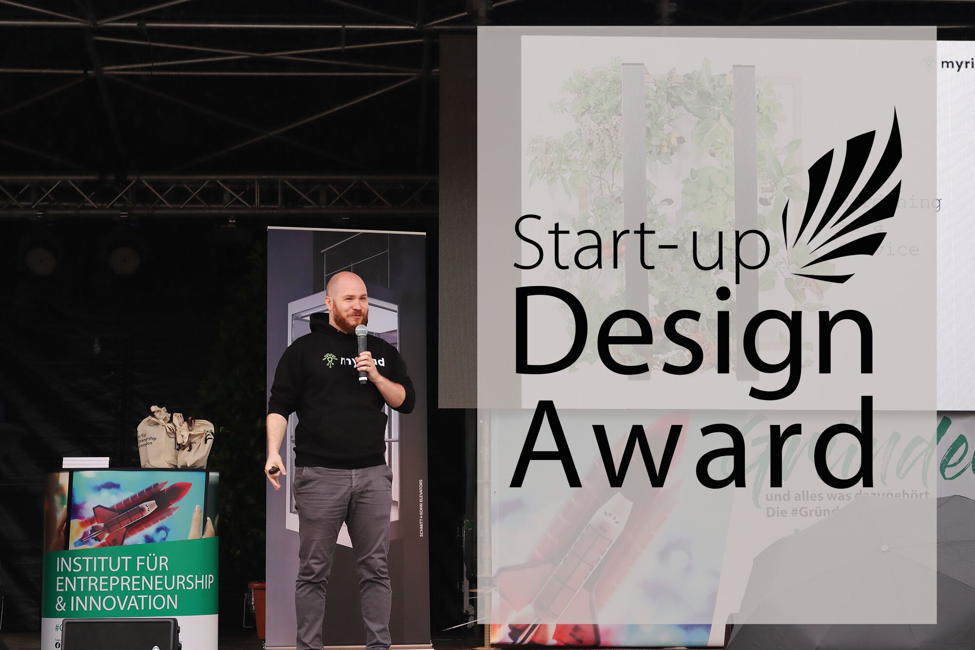 Impression of the 2022 Start-up Design Award.